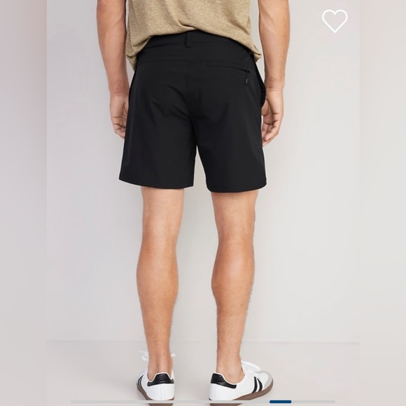 Old Navy Nylon Chino Stretch Tech Shorts, Size 38. 7” inseam. - Picture 2 of 11